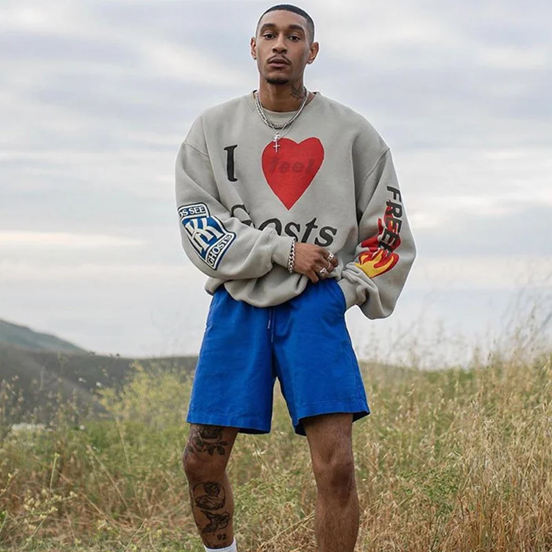 

Толстовка от известного бренда Kanye West KIDS SEE Ghost, мужские толстовки, Толстовка Оверсайз, Женская толстовка, женская одежда 2022