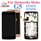 ЖК-дисплей AAA + для Motorola Moto G5, сенсорный экран, дигитайзер в сборе с рамкой для замены для Moto G5 XT1672 XT1676 XT1670