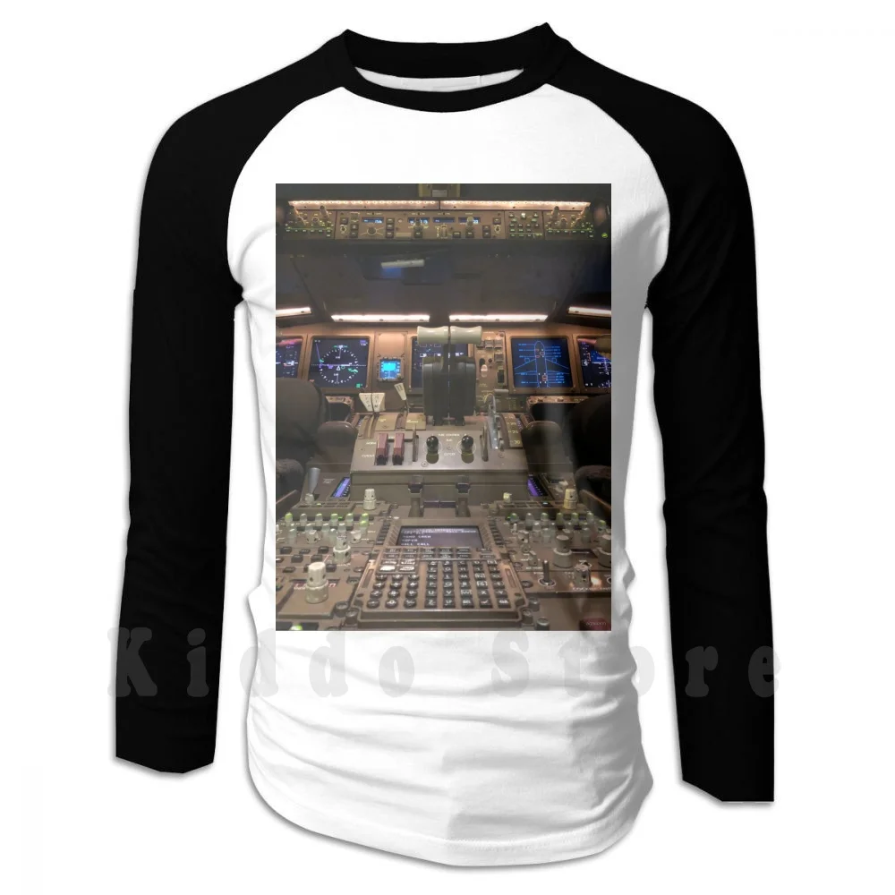 Толстовка Preflight с длинными рукавами для кабины работы в самолете таблетки