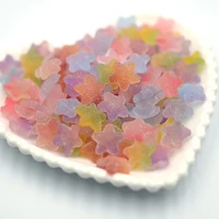 50pcsbag jelly star nail art decoration 10mm gummy gradient five pointed star kawaii charms resin diy manicure accessories yp 5