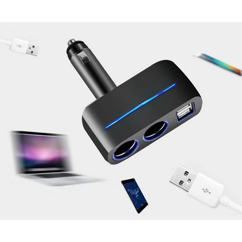 

Автомобильное зарядное устройство, 12-24 В, а, 2 Usb-порта