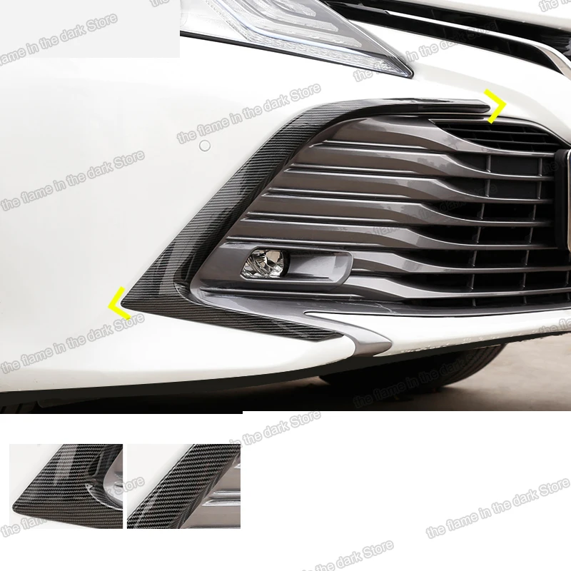 Передний боковой гриль из углеродного волокна Lsrtw2017 для toyota camry 2019 2020 2018 70 v70 xv70 trd