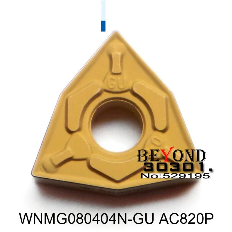 Оригинальный WNMG 080404 N-GU WNMG080404N-GU AC820P AC810P AC830P карбидная вставка для токарного