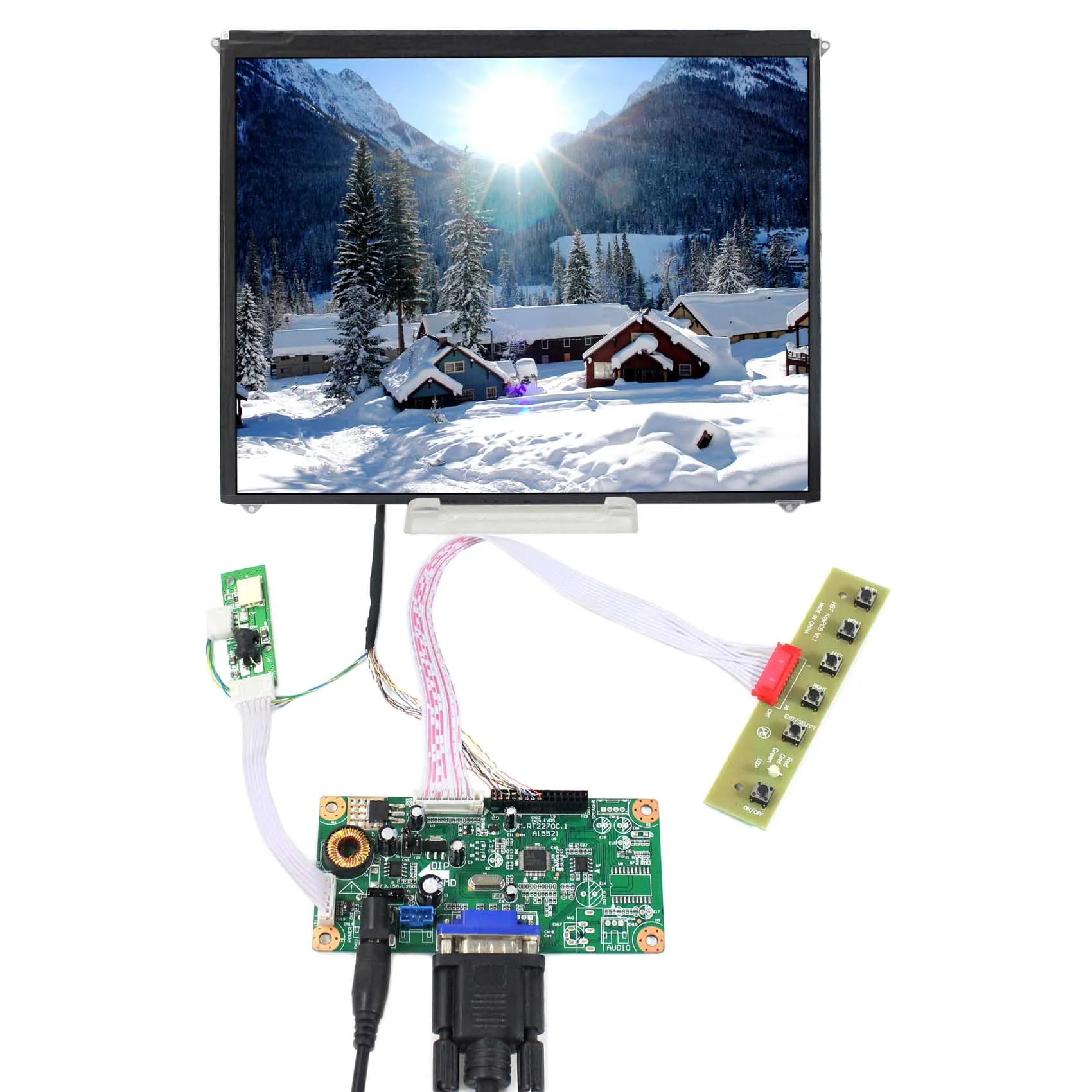 

9,7 "IPS LCD 9,7 дюймов 1024x768 экран с VGA набор для платы ЖК-контроллер