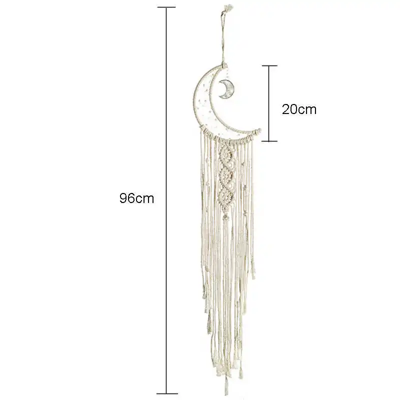 

Bohemian Handmade Macrame Wall Hanging Weave Leaf Tapestry Decor Nordic Living Room Bedroom Headboard Decoration Accessories