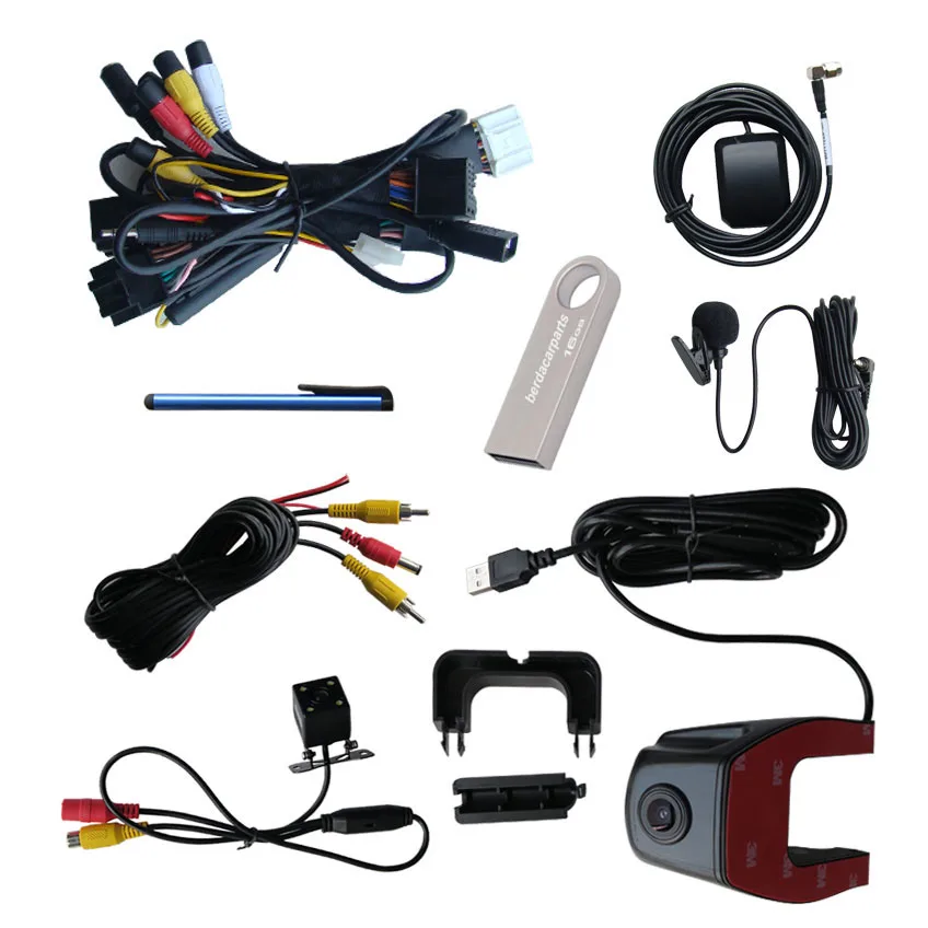 Обновленный оригинальный автомобильный радиоплеер подходит для Renault Koleos 2009 2014 GPS