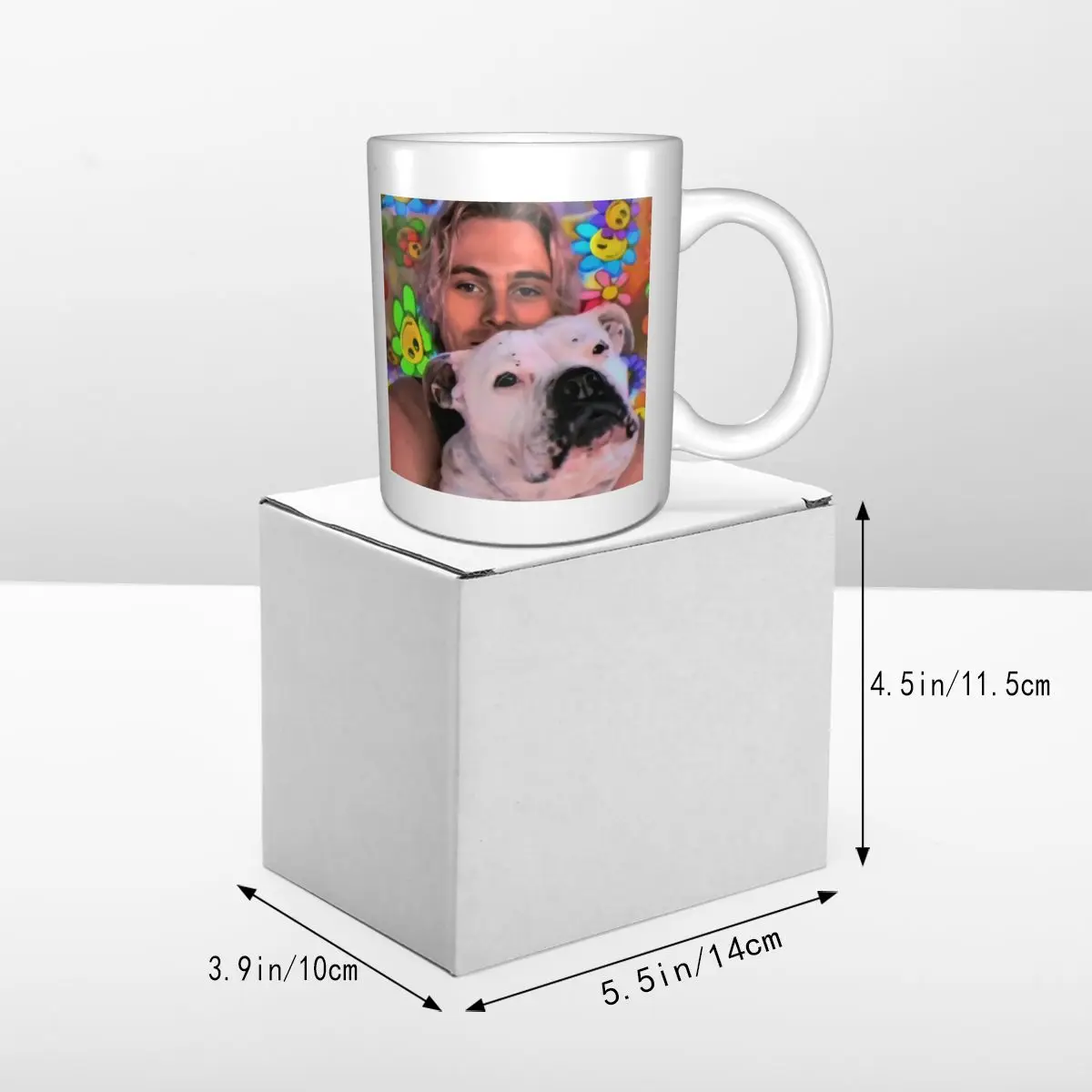 5 секунд лета люк хеммингз дикий цветок черный Майкл Клиффорд 5Sos кружка кофейная