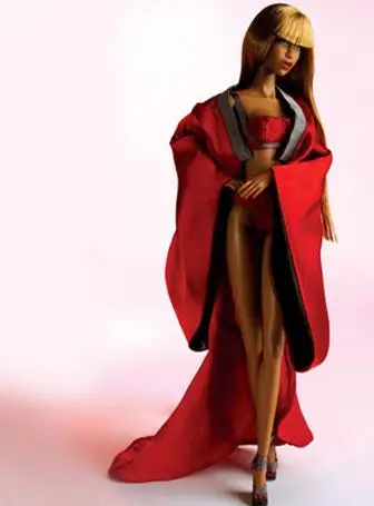 Редкая Ограниченная Коллекция кукла голова Адель Гламурная To Go 2007 антикварные