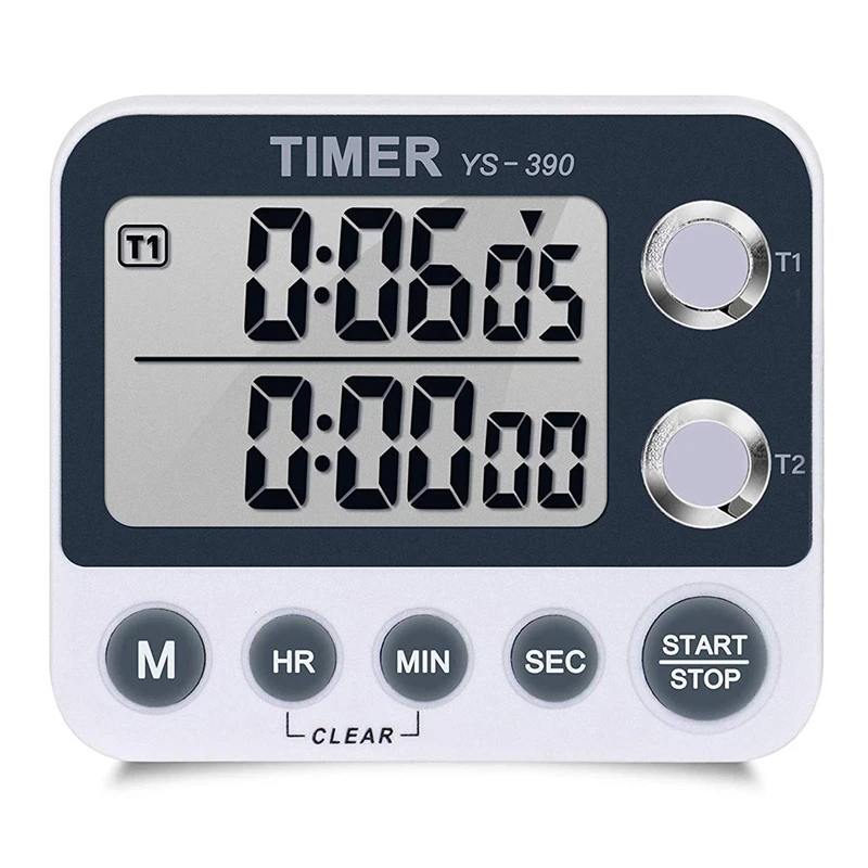 

Hot Digital Kitchen Timer netic Back,Cooking Timer,Large Display Loud Alarm Count-Up & Count Down For Cooking Baking Sports G