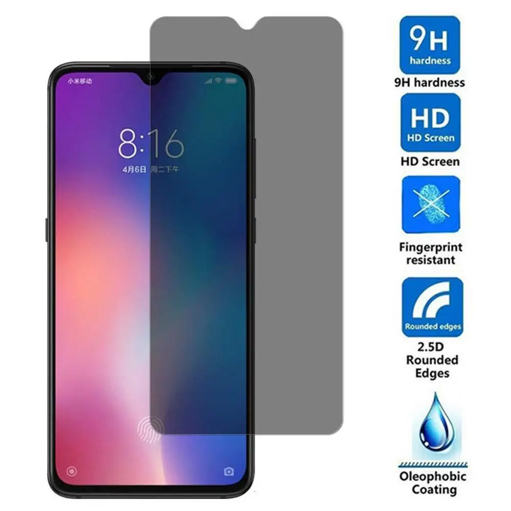 

Закаленное стекло 9H 2.5D для защиты экрана Xiaomi A3 Pro A3 Lite для Xiaomi A3lite A3pro антишпионское защитное стекло