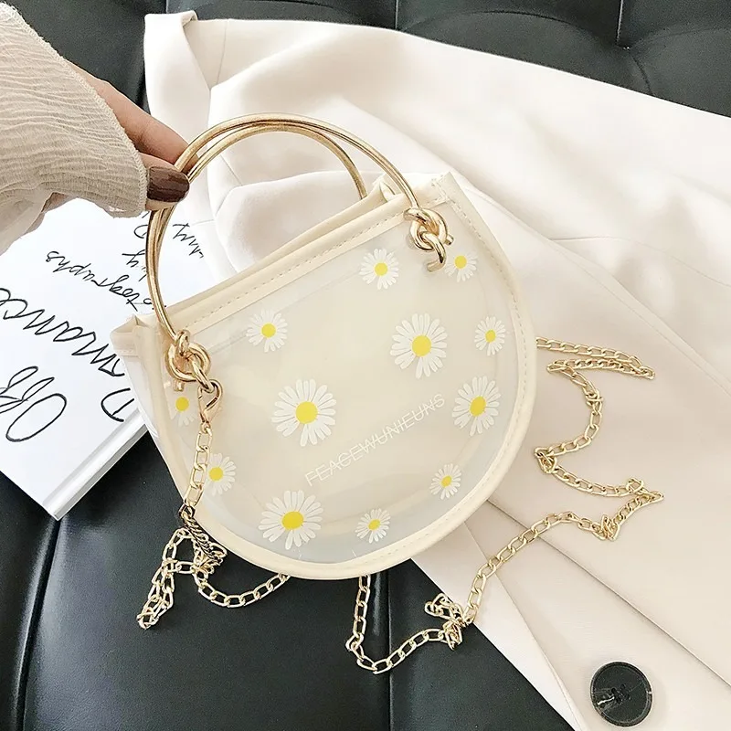 Летняя прозрачная Милая мини-сумка женская 2020 популярная новая маленькая сумка