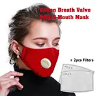 Унисекс анти PM2.5 загрязнения рот маска респиратор пыли моющиеся многоразовые маски хлопок рот Муфельная для аллергииастмыпутешествия