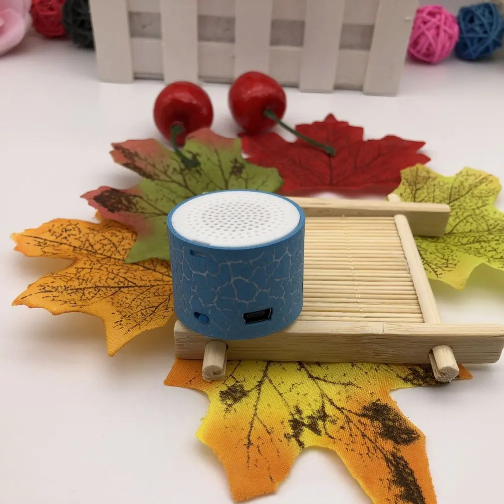 

MX-388 Mini Speaker USB Flash Drive Micro SD/TF Card Music MP3 Player FM Radio Porcelain Plastic Speakers