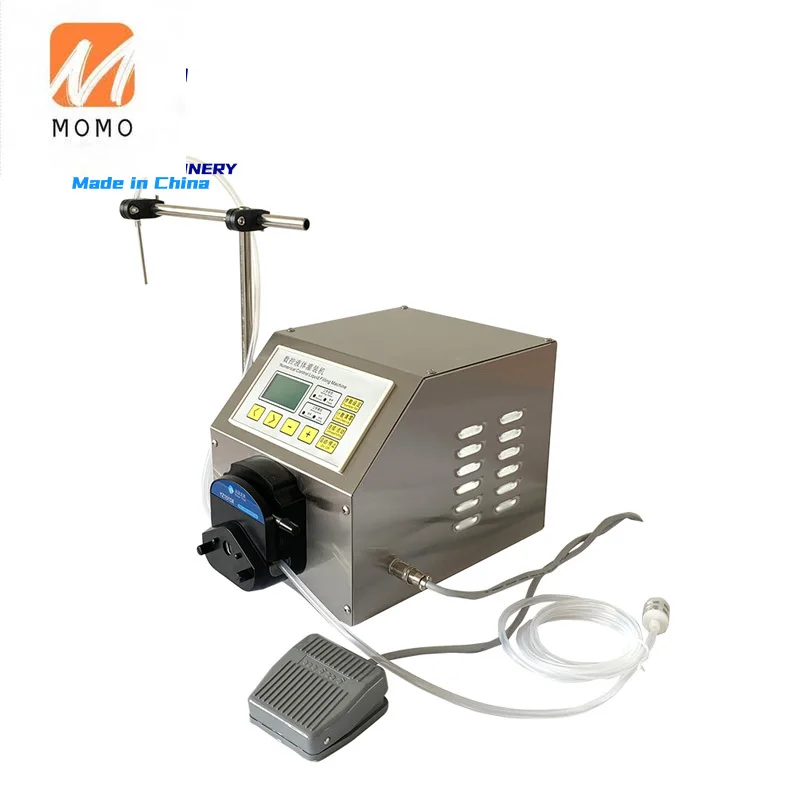 

0.1g-1000g new canning with high precision Lubricant Vegetable glycerin Vinegar making filling machine OEM ODM