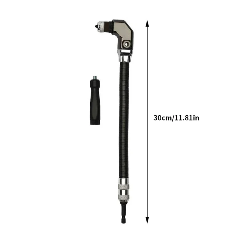 

Adjustable 90 Degree Right Angle Screwdriver Tool Set 1/4 Hexagon Handle