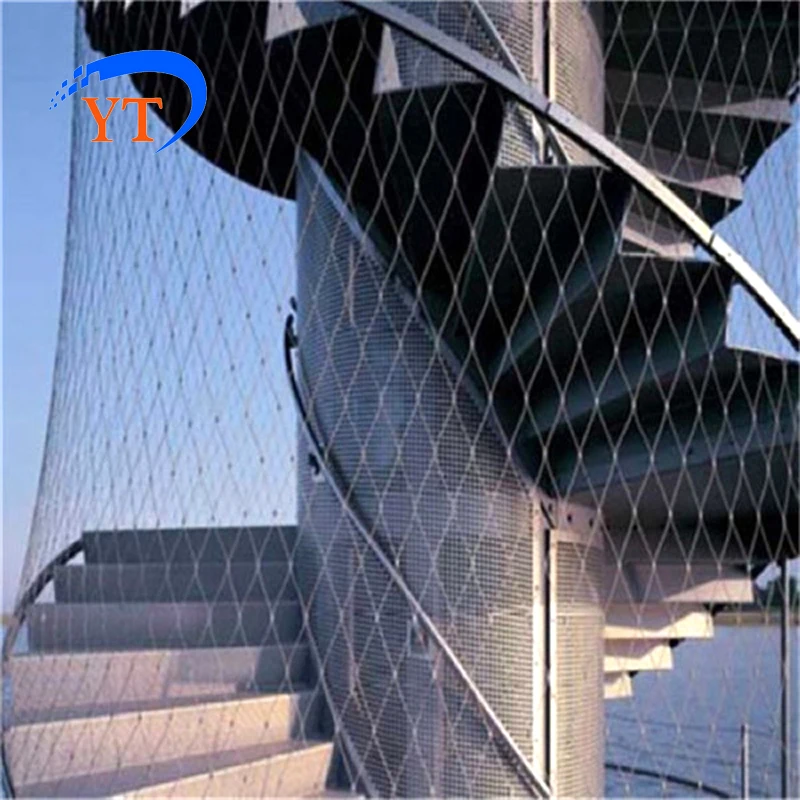 Защитная сетка для балюстрады из проволоки нержавеющей стали|Ограждение шпалеры