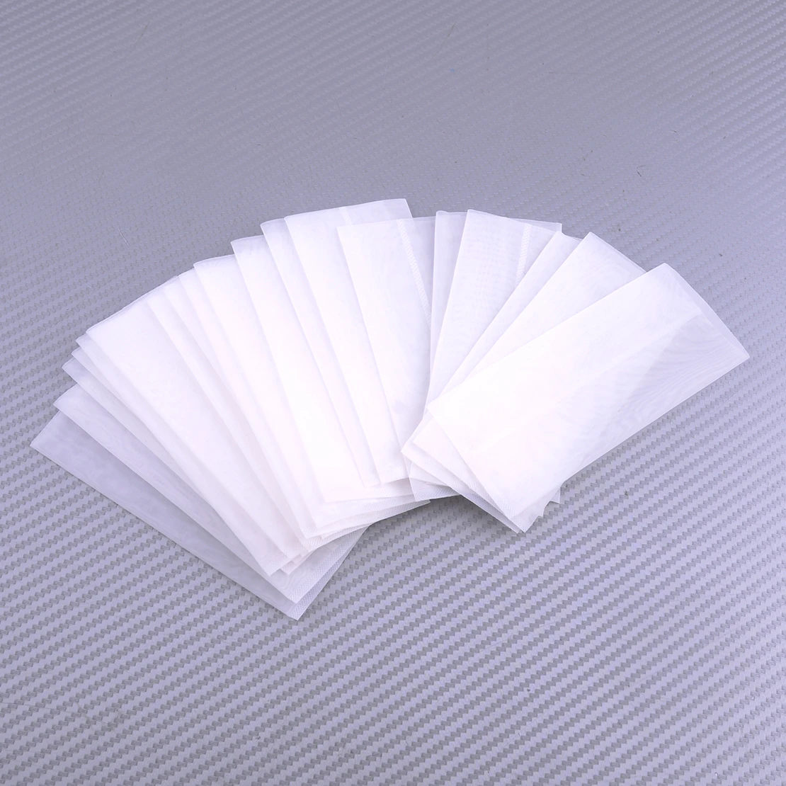 LETAOSK-bolsas de filtro de nailon de 90 micras, pantalla de extracci&oacute;n de colofonia, malla Squish blanca, 2x4,5, 20 unids/caja-0