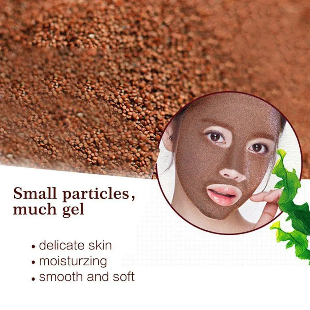 10 шт. натуральная маска для лица с морскими водорослями порошок Коллаген красота