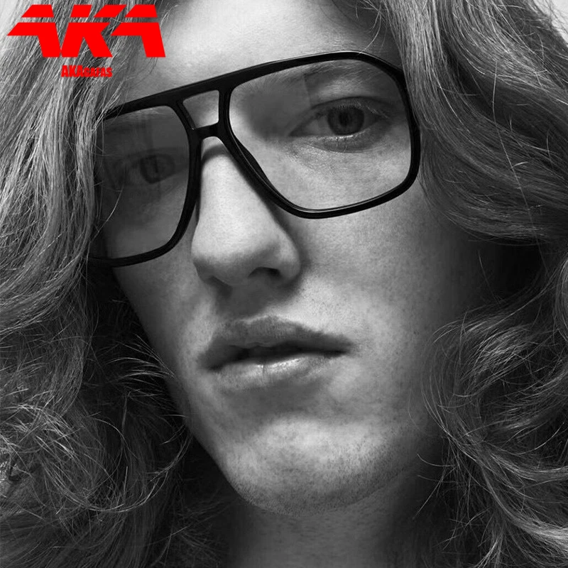 

Солнцезащитные очки AKAgafas большого размера для мужчин и женщин, квадратные оправы в стиле ретро, роскошные оттенки