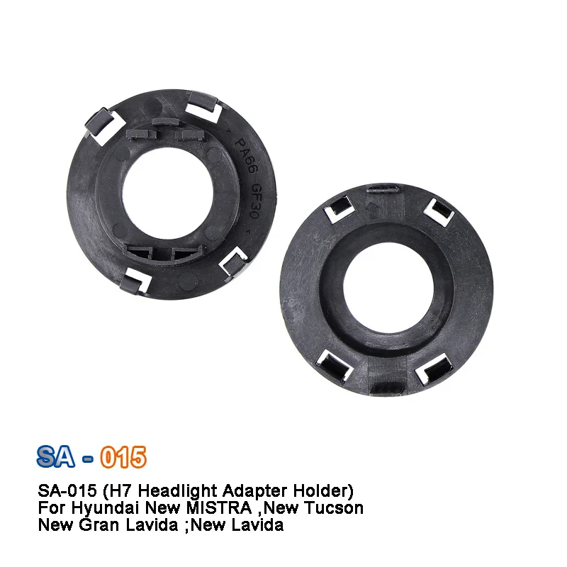 

2 * шт. H7 светодиодный адаптер держателя лампы для фар, адаптер базового кронштейна для палубы для New Tucson, New MISTRA, New Long Line, New Lavida