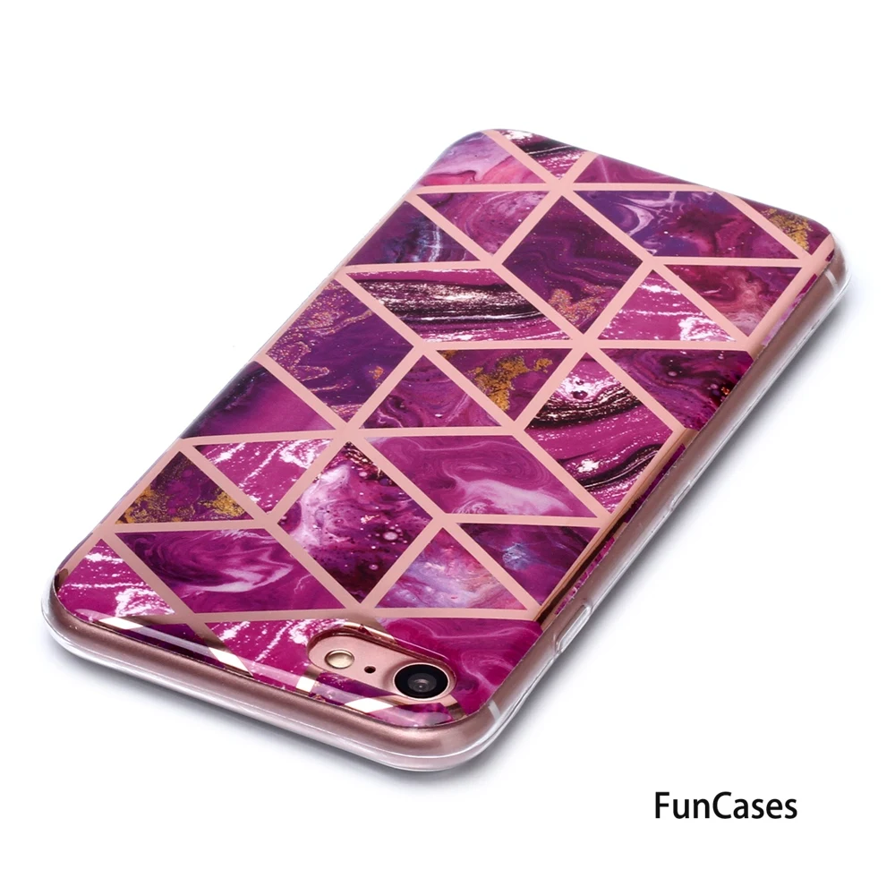 Защитные чехлы с покрытием для телефона etui iPhone 6 Plus Блестящий Мягкий силиконовый