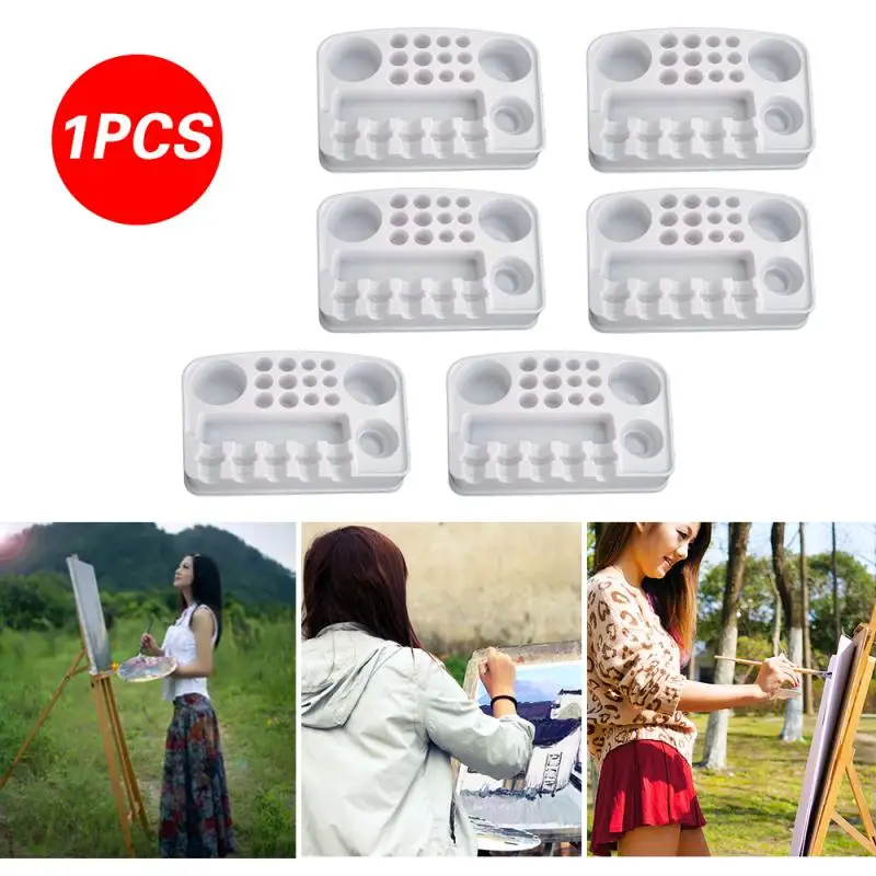 1 шт. одноразовая пластиковая цветная пластина чернила для татуировок пигментный