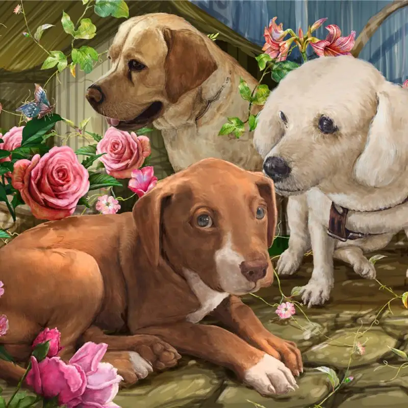 100 шт. детский Развивающий пазл с животными | Игрушки и хобби