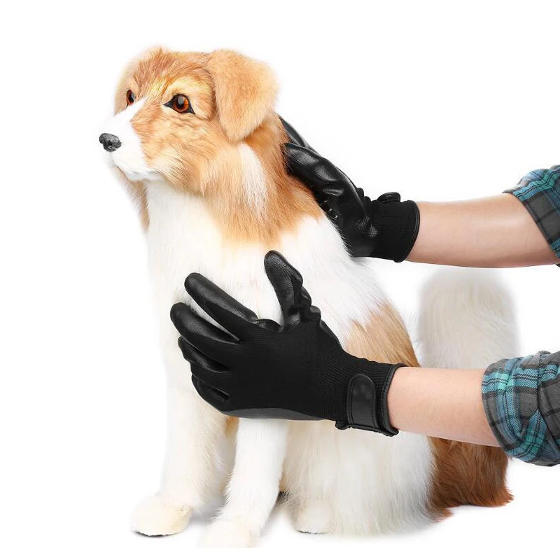 Перчатка для груминга кошек щетка вычесывания шерсти у расческа собак ванной