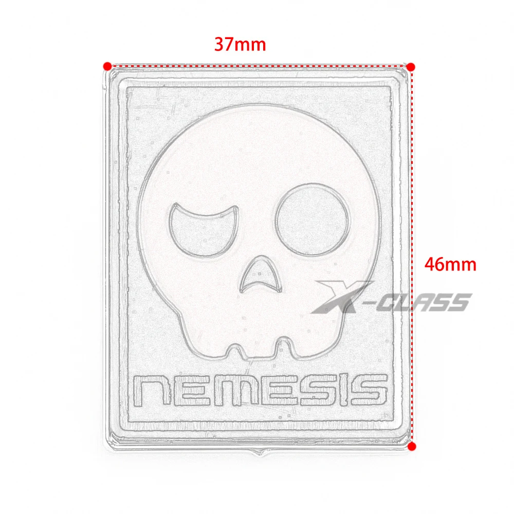 Передняя обтекательная табличка для мотоцикла квадратная пластиковая наклейка