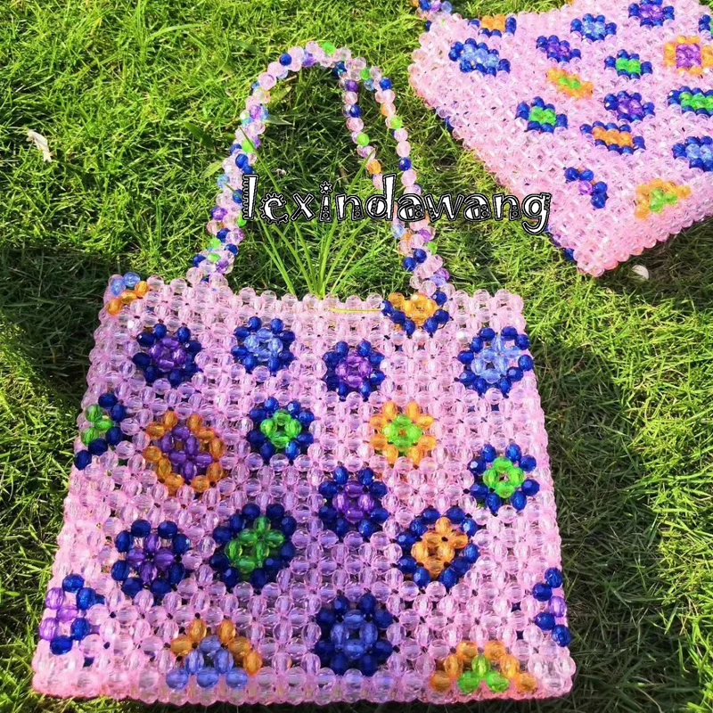 Изготовленный на заказ дизайн ручной работы бисером сумки оптом вышитые для