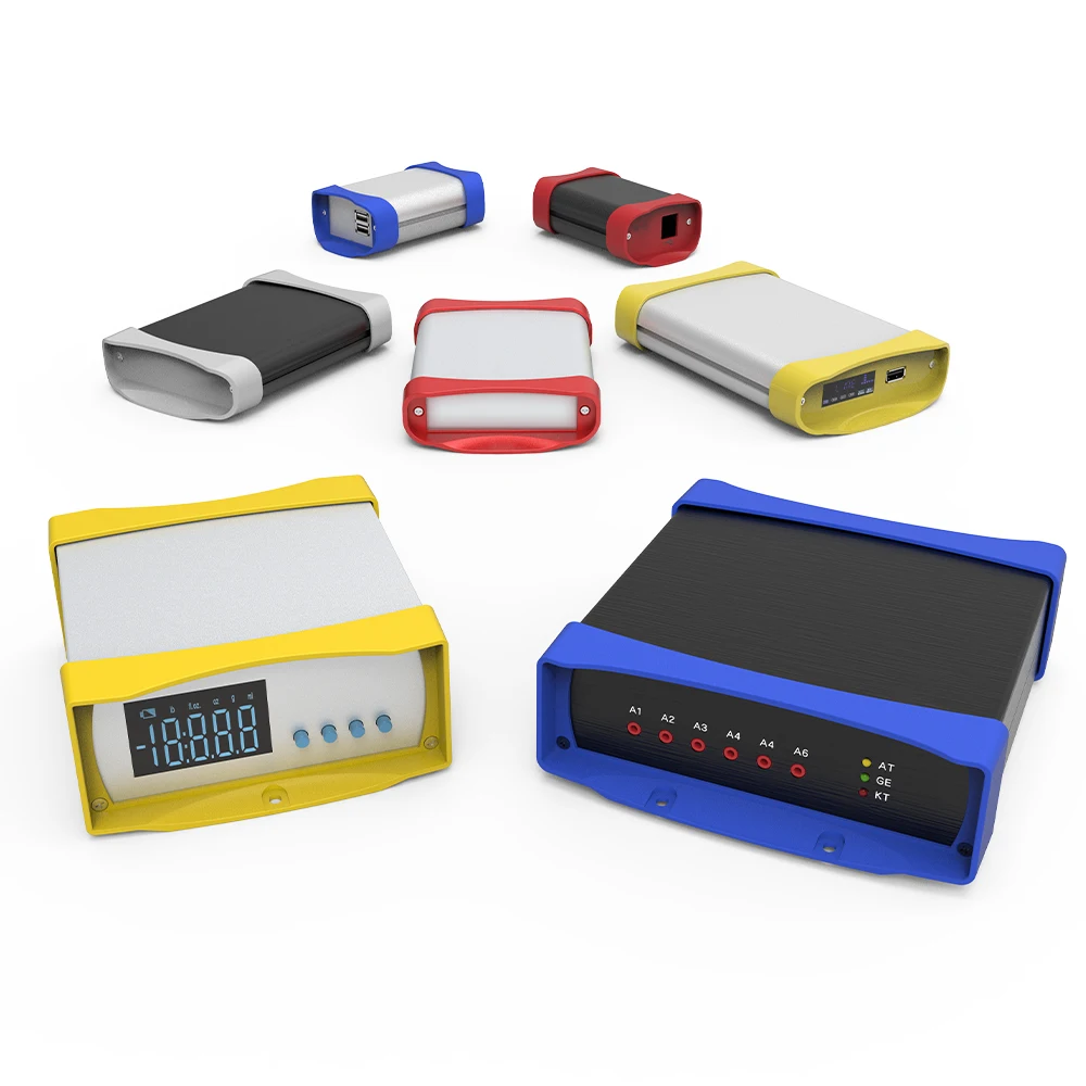 

Electronic Components Shell Universal Power Module Pcb Circuit Boards Box Anodized Enclosure K10 168*54mm