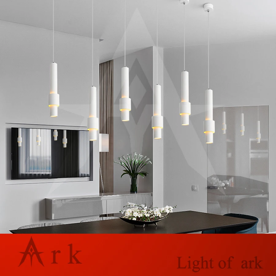 Dia 6 см скандинавский минималистичный подвесной светильник для ресторана