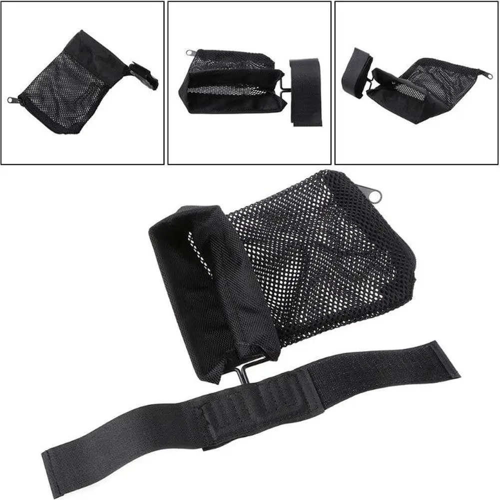 

Hunting Tactical Military Shooting Brass Catcher Mesh Bag Trap Wrap Catcher Around Zipper Shell