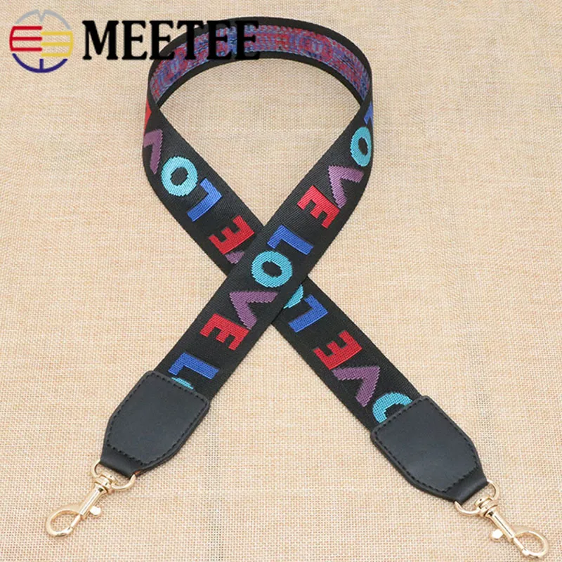 Meetee 8 ярдов 25/38 мм ширина нейлоновая жаккардовая тесьма лента ремень для любви