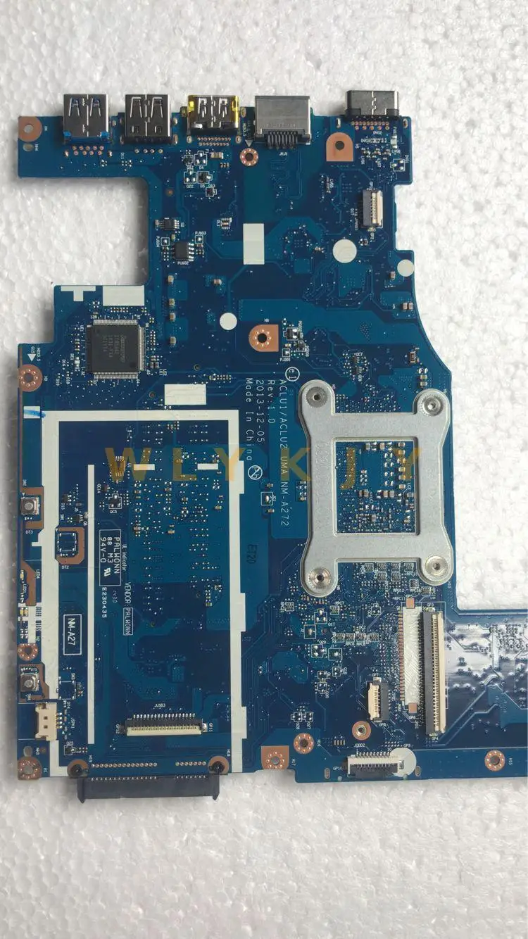 Для CPU.I3.4010U.ACLU1/ALCU2 UMA nm a272 Lenovo z50 70 g50 плата для ноутбука 100% ТЕСТ ОК|Материнские платы