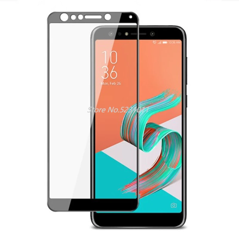 Полное покрытие из закаленного стекла для Asus Zenfone Live L1 ZA550KL Max Pro ZB601KL 5Lite 5Q ZC600KL 5 ZE620KL