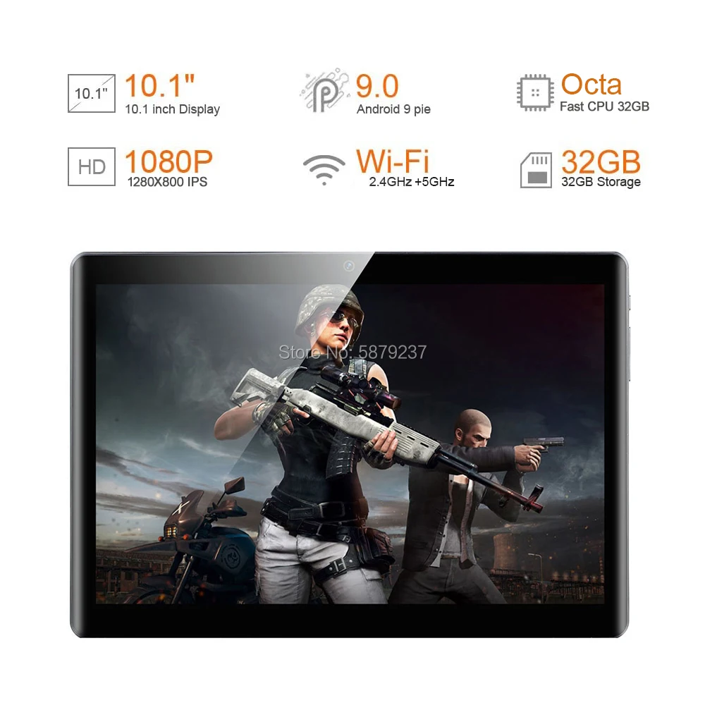 2020 Новый 10-дюймовый планшетный ПК Octa Core 4 Гб аппарат не привязан к оператору