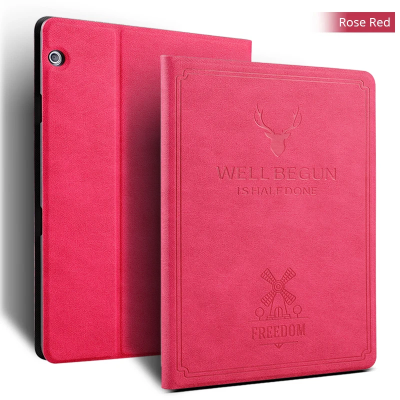 Чехол для huawei MediaPad T5 10 AGS2-L09/W09/L03 планшет Funda Ретро Складная подставка из искусственной кожи флип-чехол для huawei T5 10,1 чехол