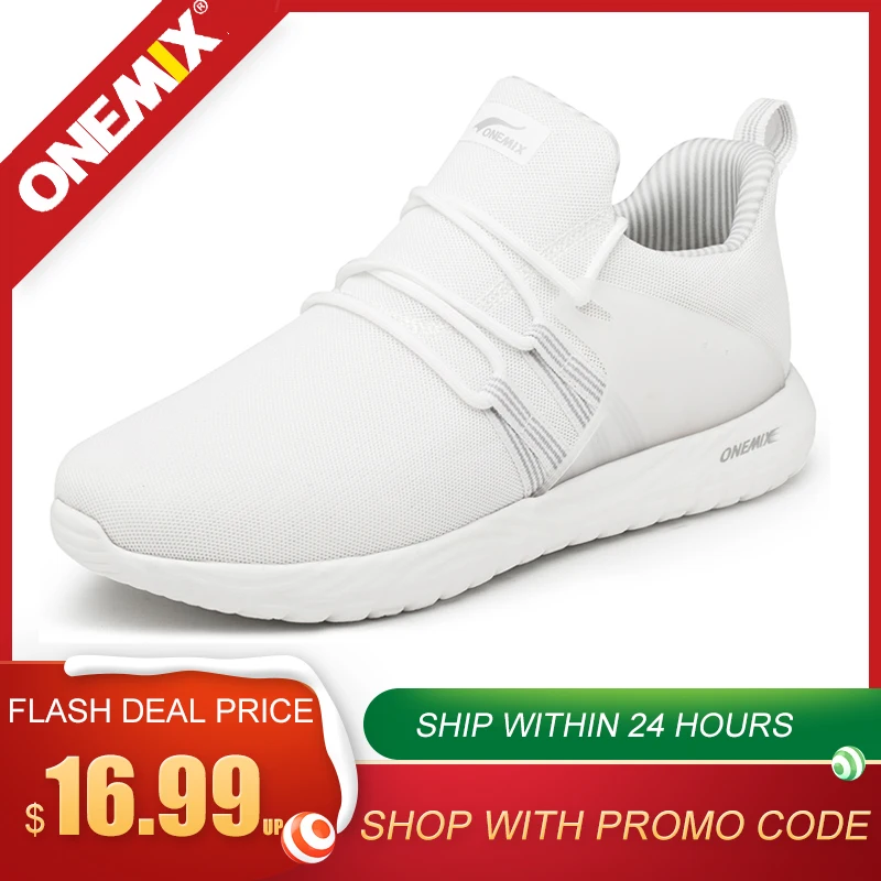 Мужские классические кроссовки ONEMIX в стиле ретро легкие сетчатые на шнуровке
