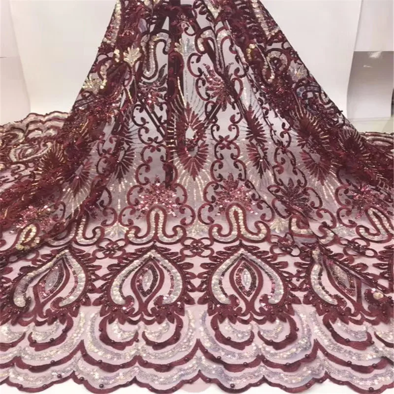 Madison French Net кружевная ткань 2019 новейшая африканская гипюровая с вышивкой сетка