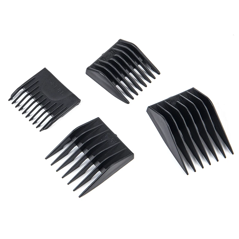 

4pcs/Pack Barber Hair Clipper Limit Comb Replacement Guide Comb For Moser 1400 Series Barber Caliper Teeth Shaving Limit Combs