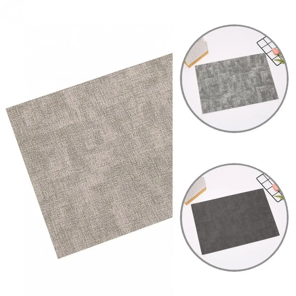 

Отличный теплоизоляционный коврик из искусственной кожи для стола, обеденный коврик, Прямоугольный Обеденный коврик, моющийся для офиса