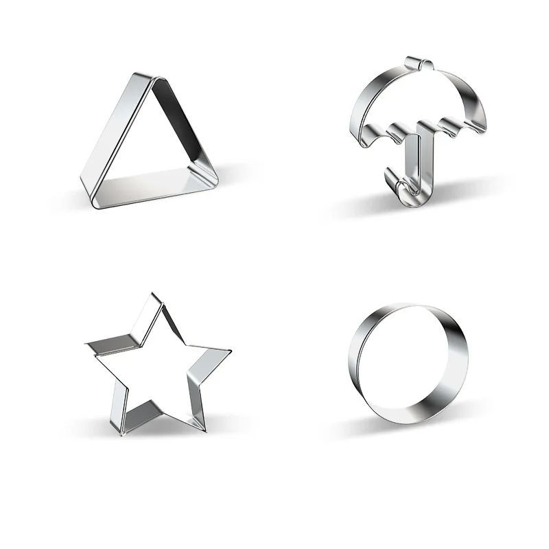 

Корейские конфеты, набор игровых инструментов, Hoeny форма для расчески зонта, звезда, треугольник, форма для печенья, торта, инструменты для в...