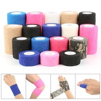 self adhesive elastic bandage first aid medical health care treatment gauze tape first aid tool 5cm4 5m for muscles ankle gauze