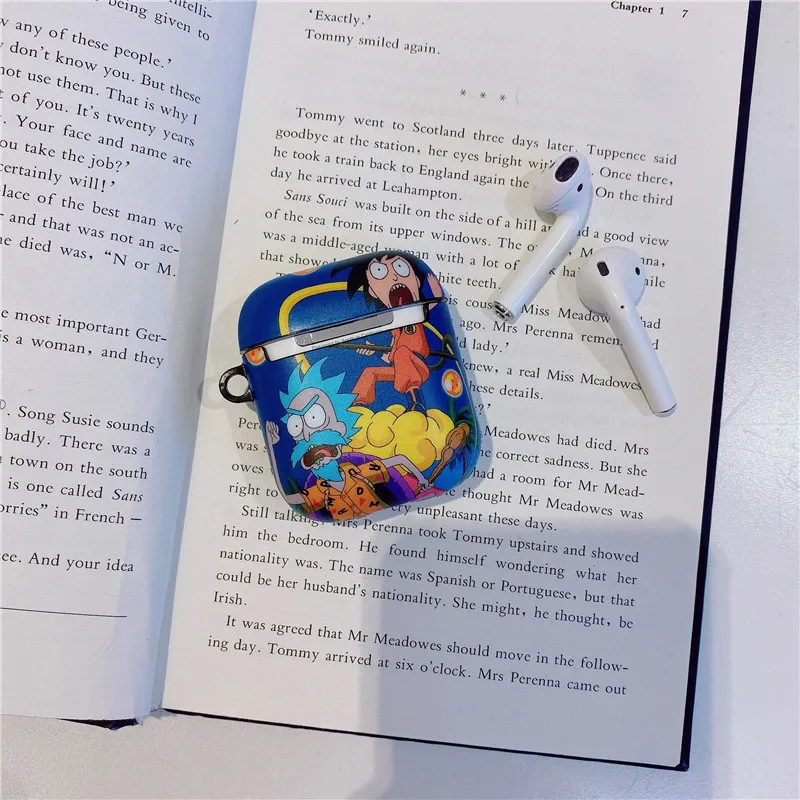 Рик Санчез и Морти Смит кроссовер Dragon Ball чехол для наушников для Apple Airpods 1/2 Мягкий ТПУ защитный чехол для наушников чехол s