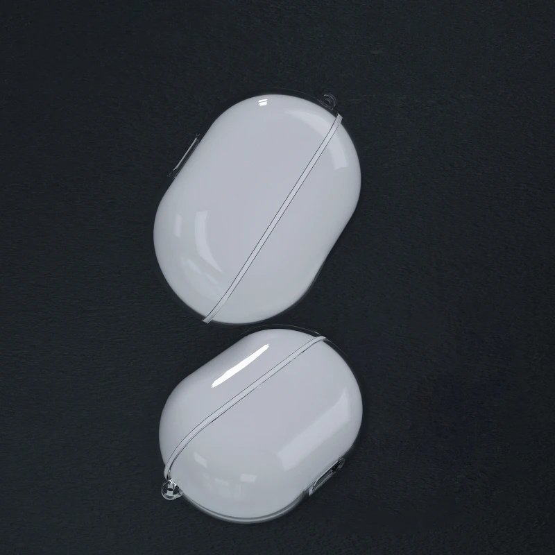 Прозрачная Беспроводная зарядка наушников с откидной крышкой для Huawei- Freebuds Pro