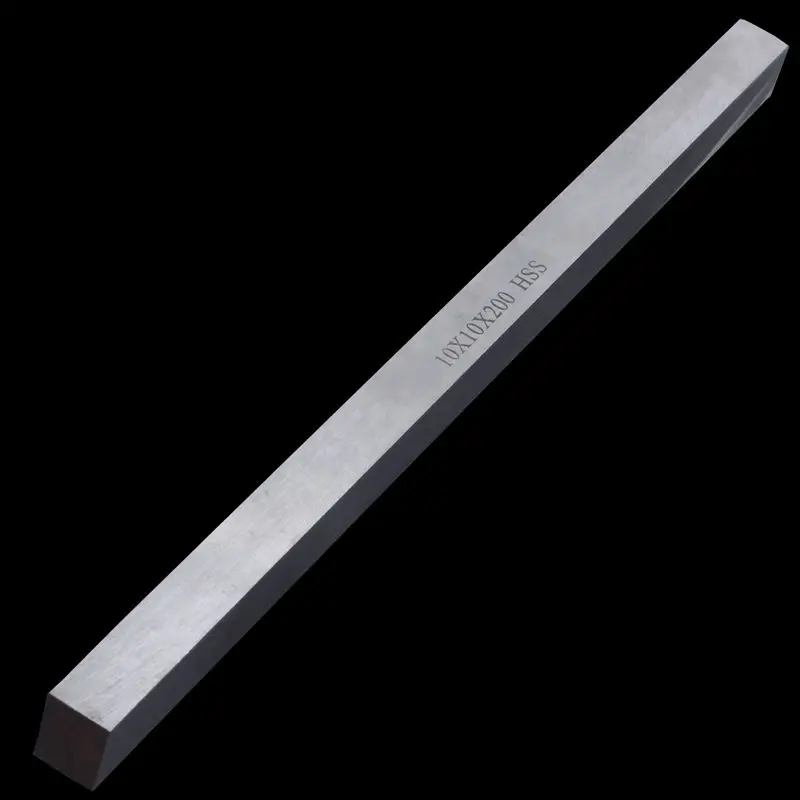 

10mm x 10mm x 200mm Turning Parting Milling Lathe HSS Tool Bit Gray