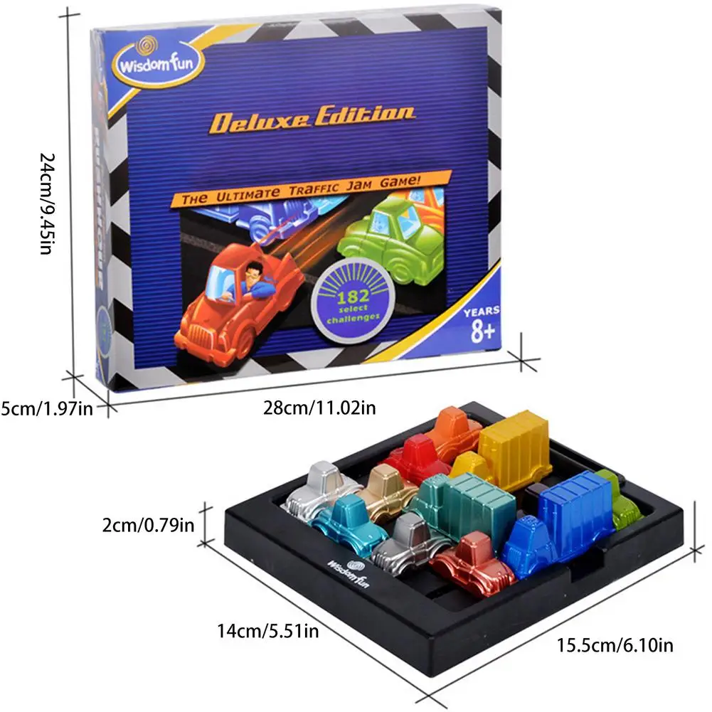 Игра-пазл дорожные челюсти креативная логическая игра Многоуровневая