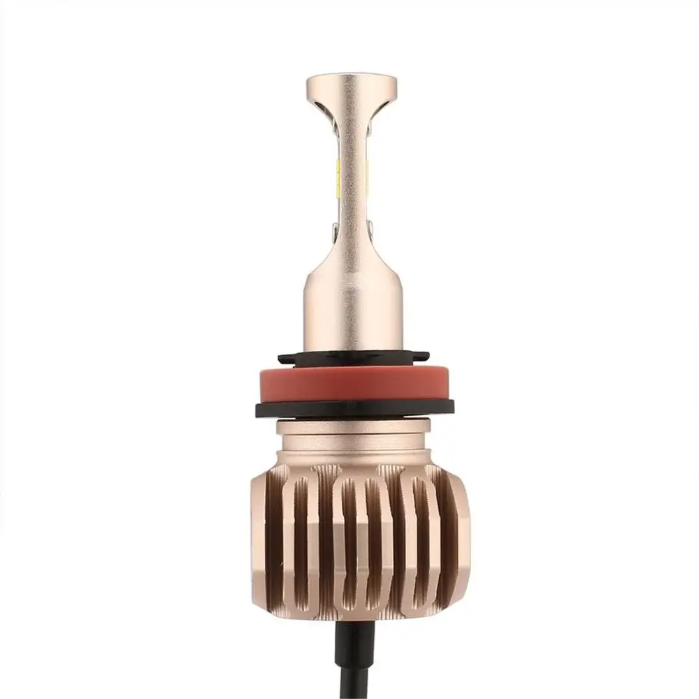 

Ultra Bright Car LED Headlight Bulbs M1-H11/H4 Socket DC 9-32V 4000LM CSP Waterproof Headlamp Auto Vehicle Replace Front Bulbs