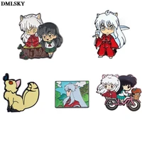 md072 dmlsky anime brooch backpack badge clothes pin enamel pins hat pin charm kids gift fashion aceessory